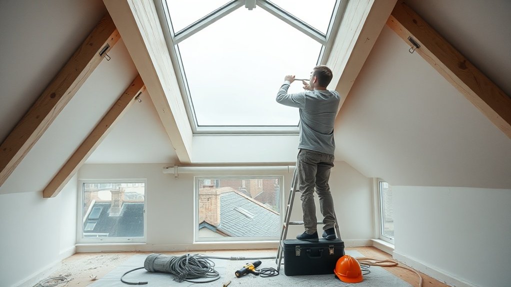 Electric Skylight Installation Battersea