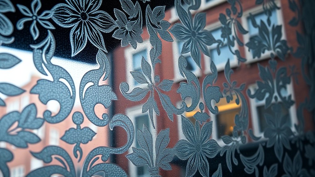 Patterned Decorative Glass Battersea