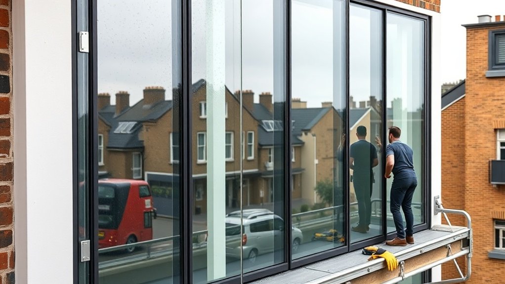 Polycarbonate to Glass Conversion Battersea