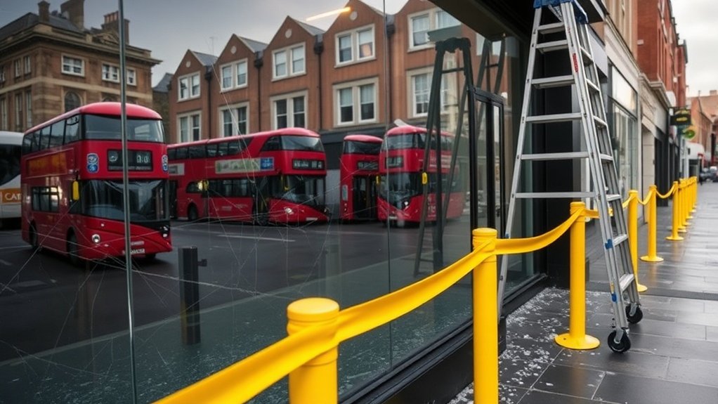 Vandalism Glass Repair Battersea